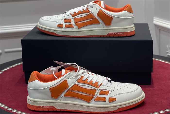 amr - ab024 skel- top low white orange 1 (to be cusT0mized 5-7 days)